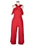 Slate & Willow Solid Red Jumpsuit Size M - photo 1