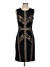 BCBGMAXAZRIA Graphic Black Cocktail Dress Size S - photo 1