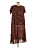 Roaman's 100% Rayon Paisley Brown Casual Dress Size 22 (1X) - photo 1