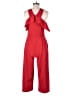 Slate & Willow Solid Red Jumpsuit Size M - photo 2