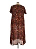 Roaman's 100% Rayon Paisley Brown Casual Dress Size 22 (1X) - photo 2