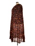 Roaman's 100% Rayon Paisley Brown Casual Dress Size 22 (1X) - photo 5