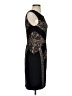 BCBGMAXAZRIA Graphic Black Cocktail Dress Size S - photo 4