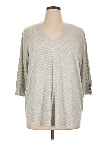 Jane and Delancey 3/4 Sleeve Top (view 1)