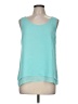 Halogen 100% Polyester Teal Sleeveless Top Size M - photo 1
