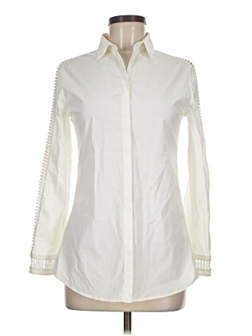 Anne Fontaine Long Sleeve Blouse (view 1)