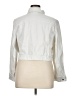 Chico's White Denim Jacket Size XL (3) - photo 2