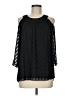 Daniel Rainn 100% Polyester Black 3/4 Sleeve Blouse Size M - photo 1