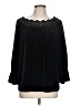 Rafaella Black 3/4 Sleeve Blouse Size L - photo 1