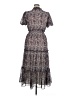 Max Studio 100% Polyester Paisley Purple Casual Dress Size XL - photo 2