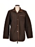 Kate Hill 100% Polyester Brown Coat Size L - photo 1