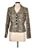 Collections for Le Suit 100% Polyester Animal Print Gold Blazer Size 10 - photo 1
