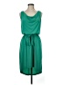 En Focus Studio Solid Green Casual Dress Size 6 - photo 1