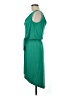 En Focus Studio Solid Green Casual Dress Size 6 - photo 5