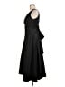 Only 100% Polyester Solid Black Cocktail Dress Size 8 - photo 5