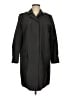 Armani Collezioni Black Trenchcoat Size 6 - photo 1