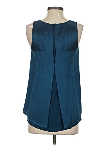 Theory Sleeveless Silk Top (view 2)
