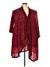 Catherines Burgundy Cardigan Size 3X - photo 1