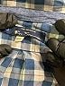 Ben Sherman Checkered-gingham Blue Short Sleeve Button-Down Shirt 9-12 MO / 12 MO - photo 3