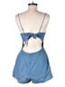 Lovers + Friends Solid Blue Romper Size M - photo 2