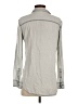 Talula 100% Rayon Gray Long Sleeve Button-Down Shirt Size S - photo 2