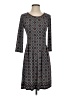 Max Studio Paisley Gray Casual Dress Size S - photo 1