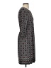 Max Studio Paisley Gray Casual Dress Size S - photo 4