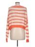 Cecico Stripes Orange Pullover Sweater Size L - photo 2