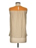 THML Tan Sleeveless Blouse Size M - photo 2