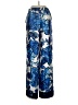 MNG 100% Polyester Print Blue Casual Pants Size S - photo 2