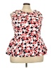 Ashley Stewart Red Sleeveless Top Size 22 - 24 Plus - photo 1