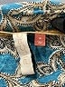 Pilcro 100% Viscose Paisley Teal Long Sleeve Blouse Size M - photo 8