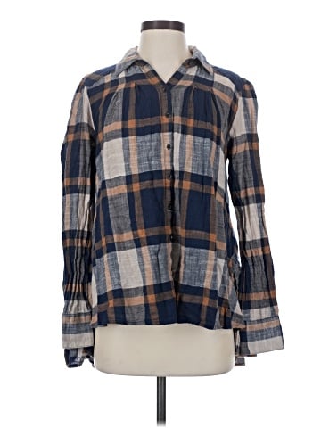 Free People Long Sleeve Button-Down Shirt (view 1)