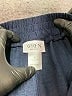 wren 100% Polyester Chevron-herringbone Blue Casual Pants Size L - photo 4