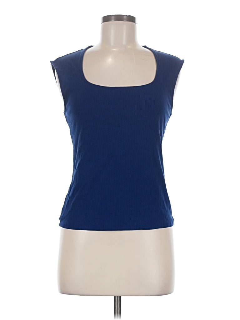 Pre-owned On 34th Sleeveless T-shirt In Blue