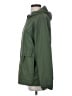 Weatherproof 100% Polyurethane Solid Green Windbreaker Size S - photo 5
