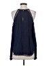 Astr Blue Sleeveless Blouse Size S - photo 2