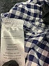 Kut from the Kloth Checkered-gingham Blue Long Sleeve Blouse Size S - photo 8