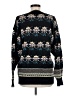 Western Connection Print Black Pullover Sweater Size M - photo 2
