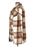 Charlotte Russe 100% Polyester Plaid Brown Coat Size XL - photo 5