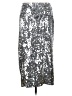 MICHAEL Michael Kors Metallic Silver Formal Skirt Size M - photo 2