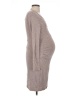 Pink Blush Gray Casual Dress Size L - photo 4