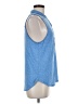 Gilly Hicks Blue Sleeveless Blouse Size M - photo 4