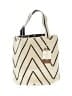 Vivaia Chevron-herringbone Ivory Tote One size - photo 1