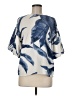 TCEC 100% Polyester Blue Short Sleeve Blouse Size M - photo 1