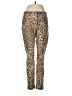 J. McLaughlin Animal Print Gold Leggings Size 8 - photo 1