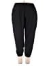 BLOOMCHIC 100% Polyester Solid Black Track Pants Size 18 - photo 1