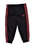 Adidas 100% Polyester Black Track Pants 12-18 MO / 18 MO - photo 1