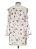 Aqua 100% Polyester Ivory 3/4 Sleeve Blouse Size L - photo 2