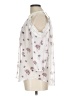 Aqua 100% Polyester Ivory 3/4 Sleeve Blouse Size L - photo 5